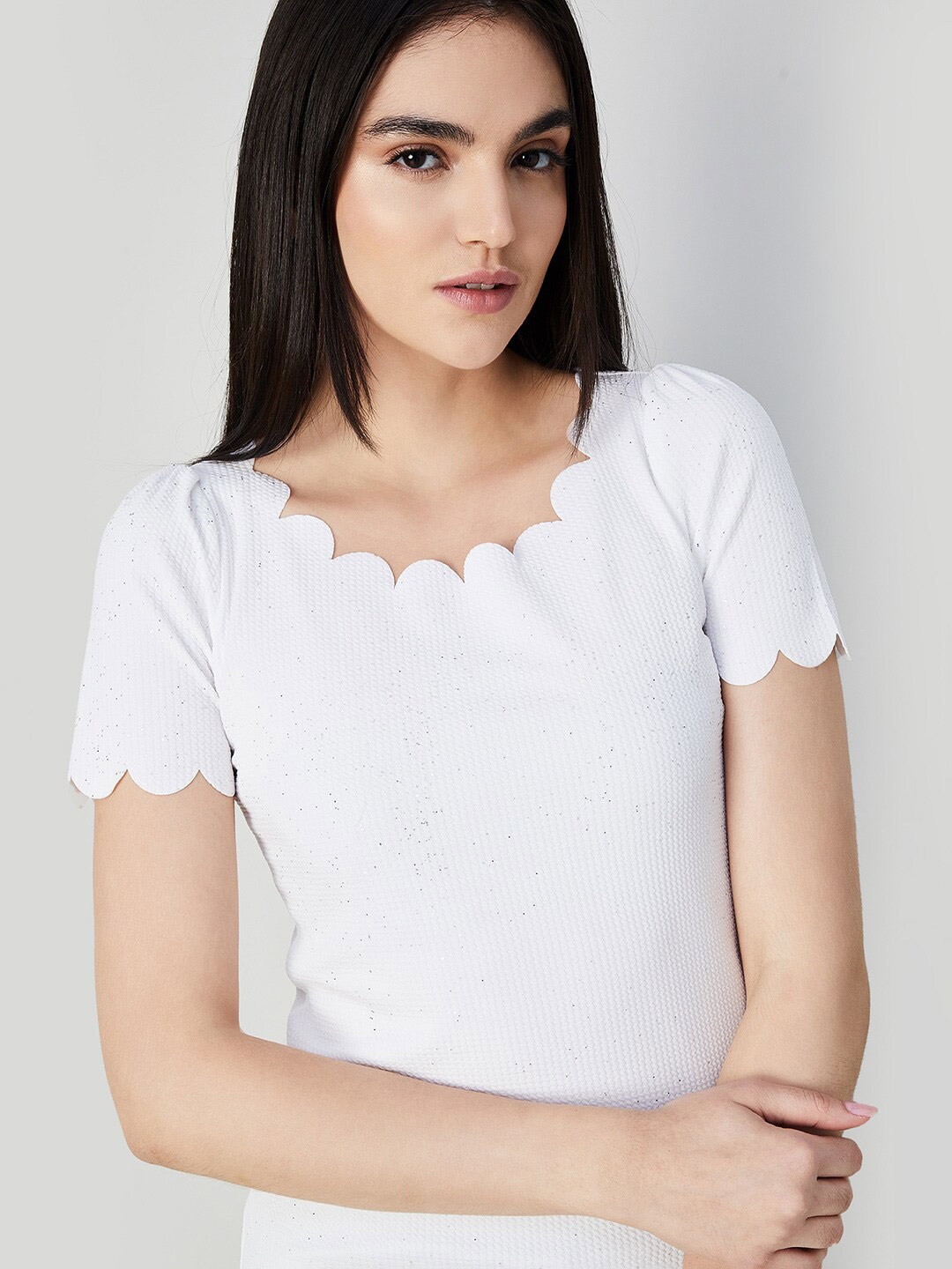 

CODE by Lifestyle Self Design Top, Off white