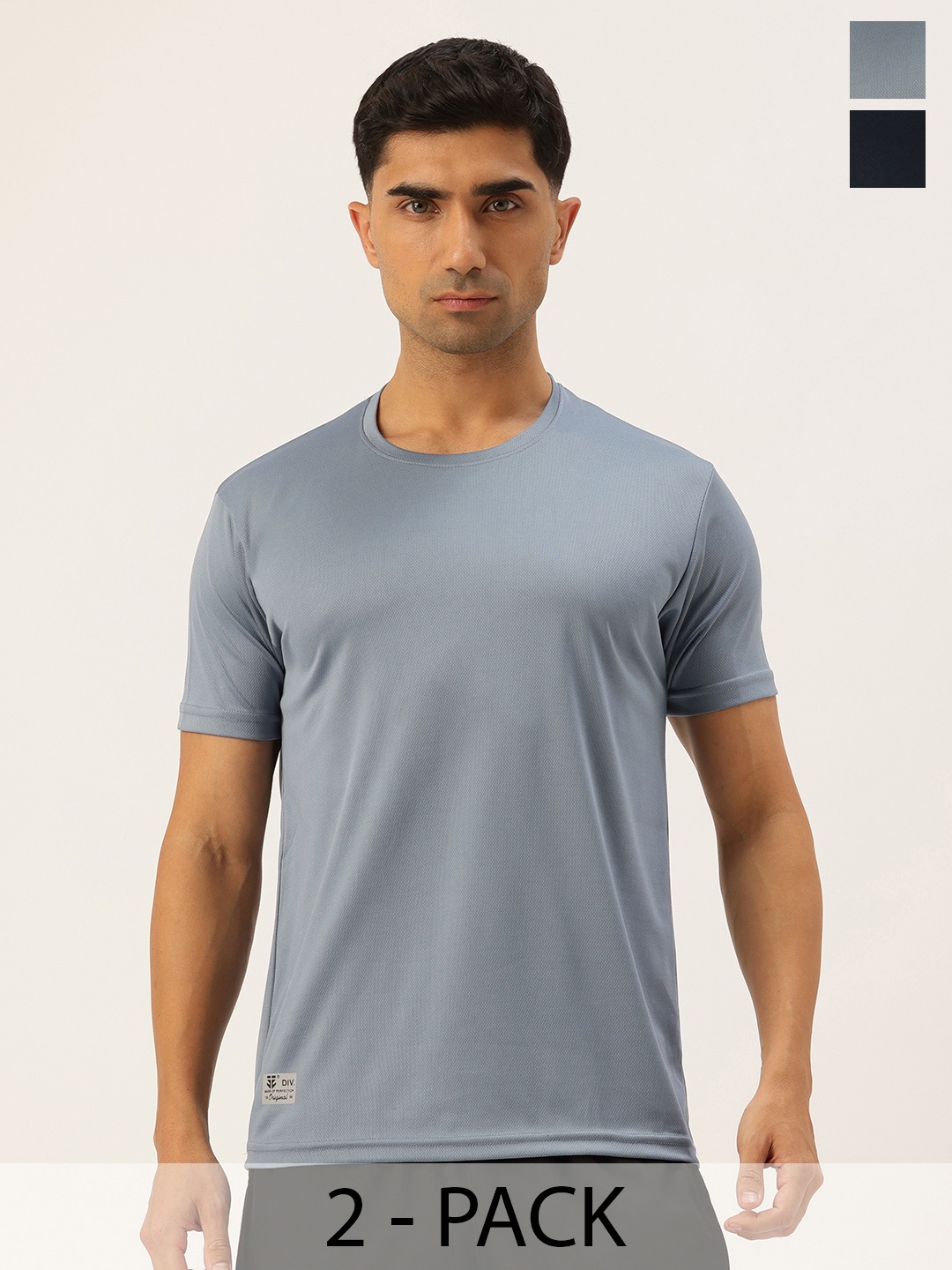 

Sports52 wear Pack of 2 Training or Gym T-shirt, Navy blue