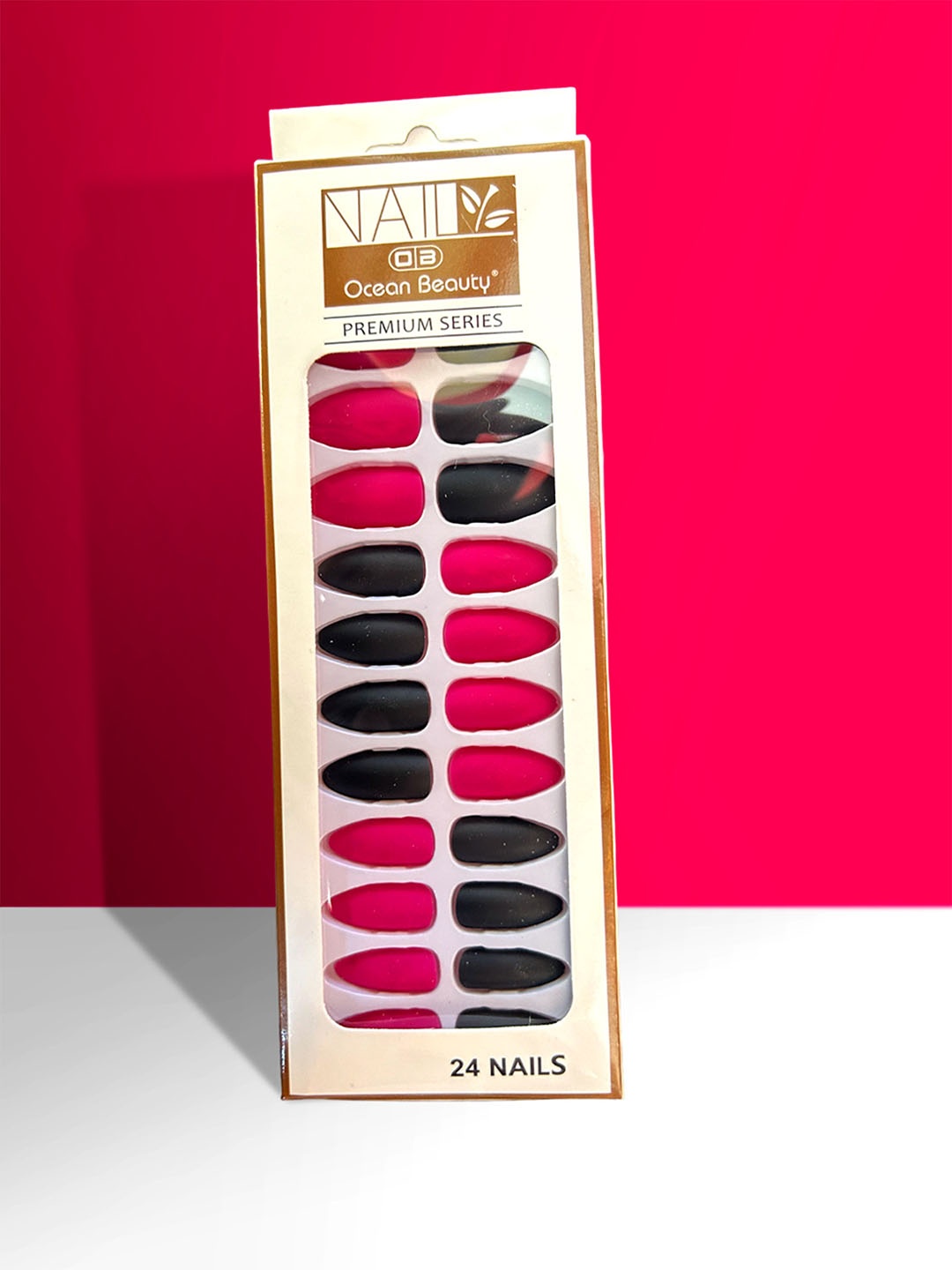 

CHRONEX Set Of 24 Reusable Press On Nail Extensions, Multi