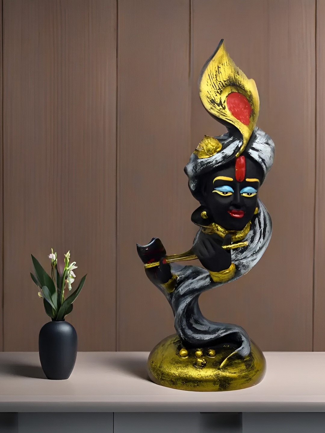 

VIVARS CRAFT Grey Religious Idol Showpiece