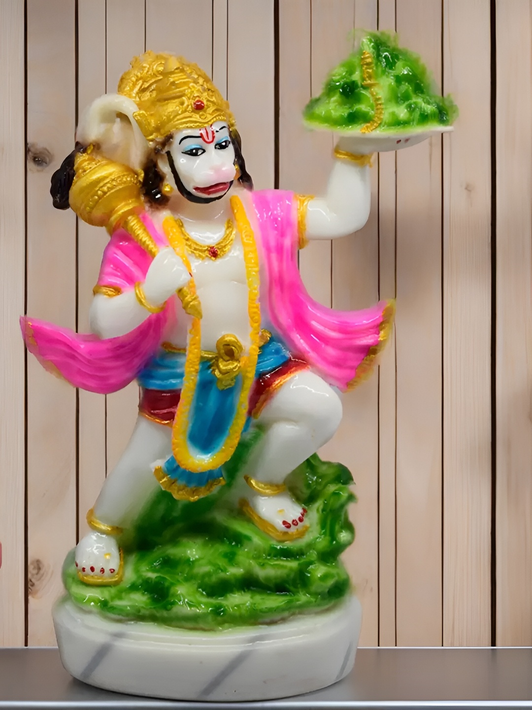 

VIVARS CRAFT Green Religious Idol Showpiece