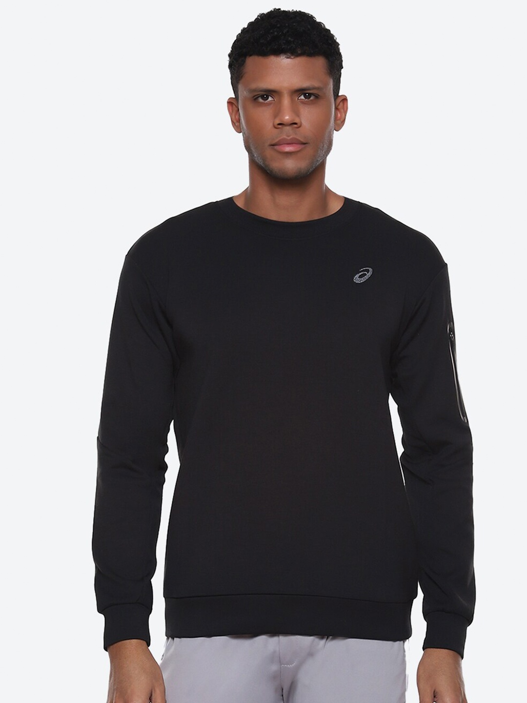 

ASICS SWEAT SHIRT Sweatshirt, Black