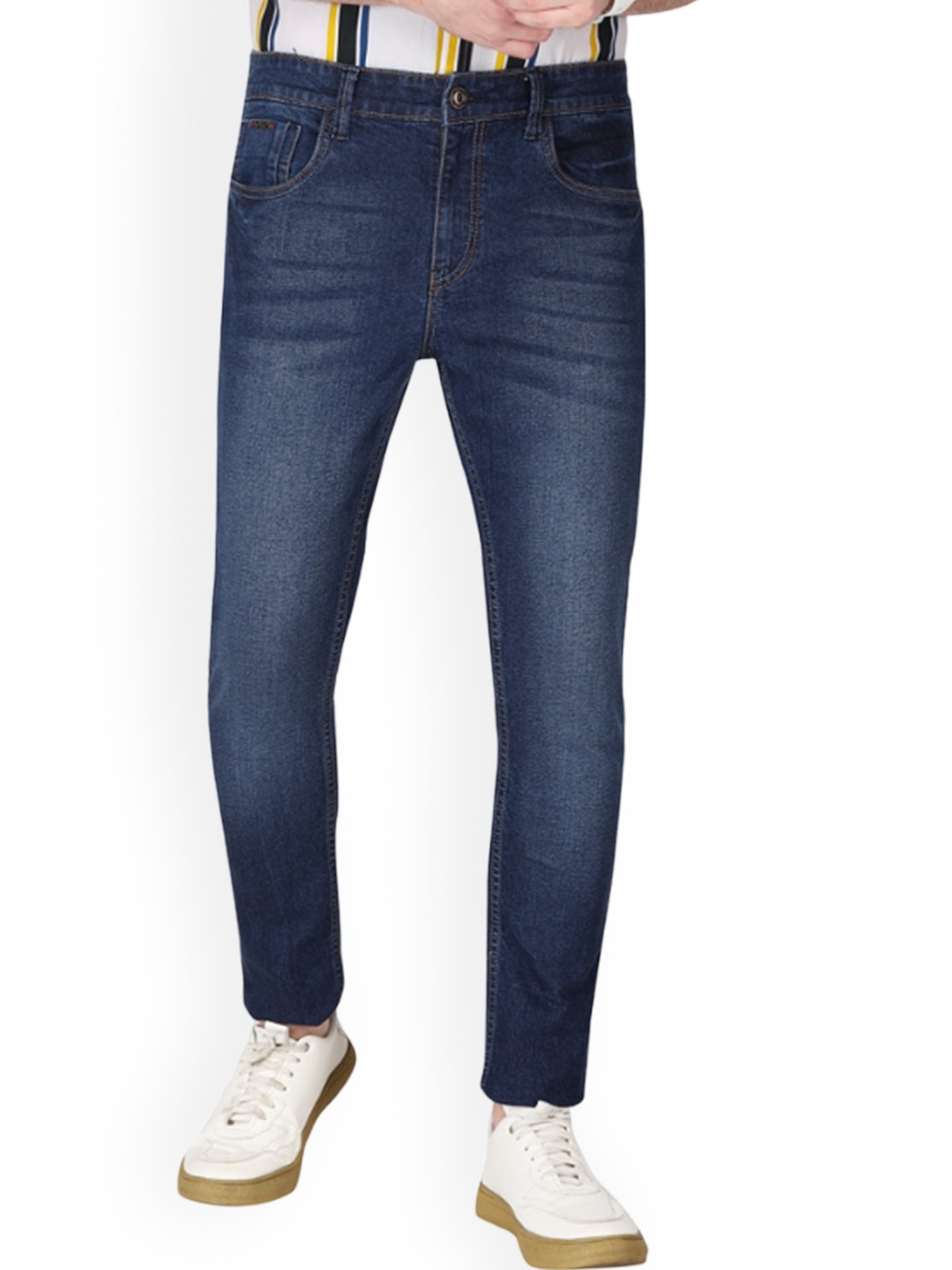

Monterrey SF Men Original Slim Fit Light Fade Stretchable Jeans, Blue