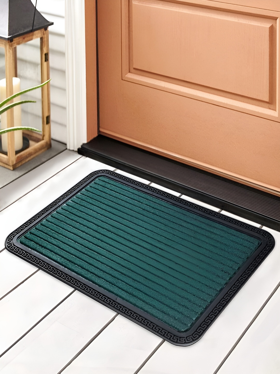 

HOKIPO Green Textured Anti-Skid Doormat