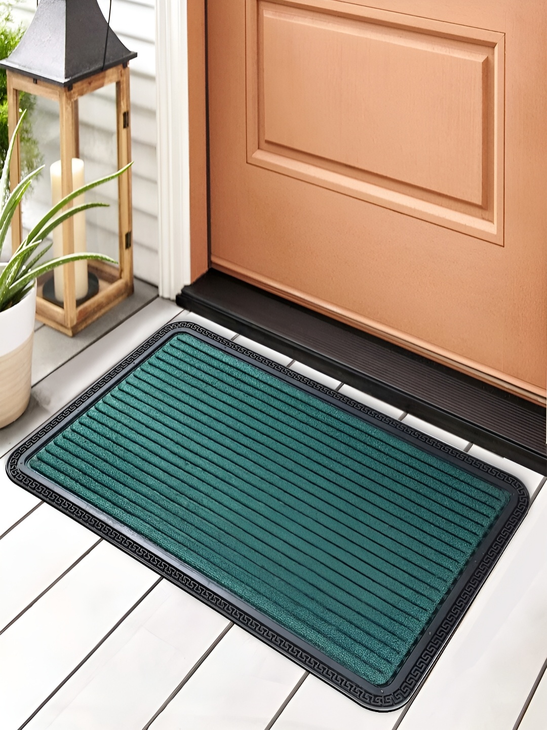 

HOKIPO Green Textured Anti-Skid Doormat