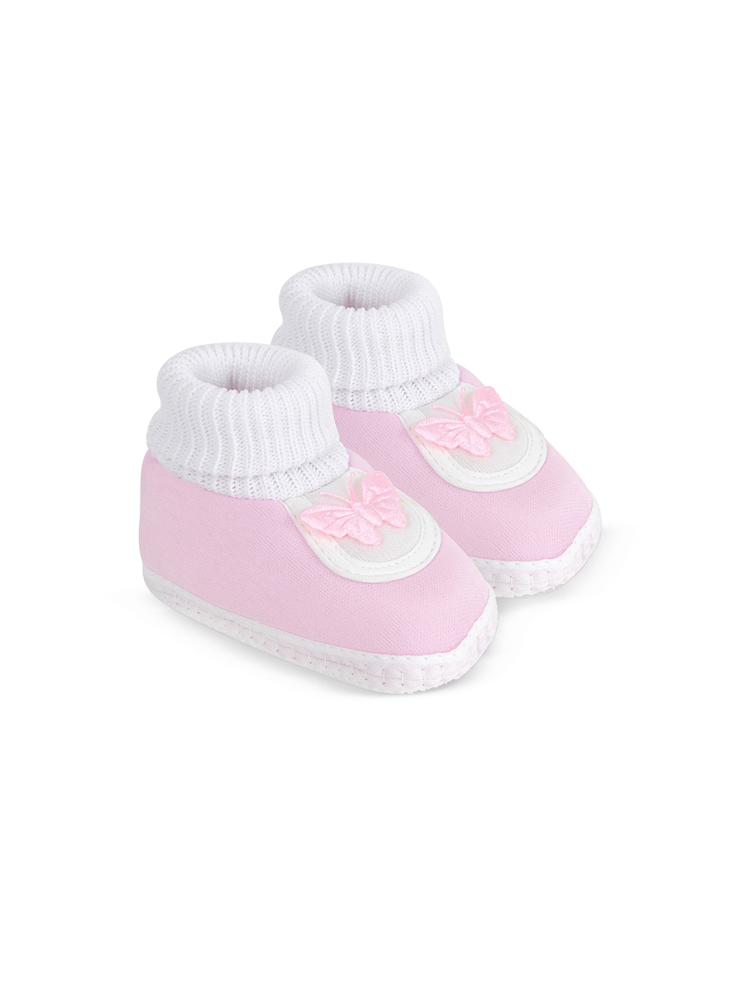 

BAESD Infants Cotton Booties, Pink
