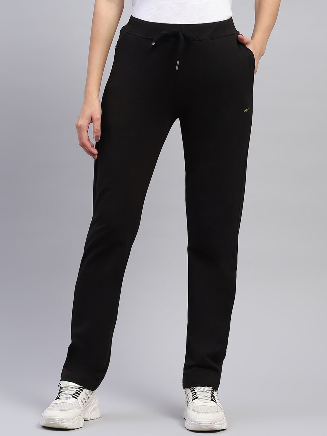 

Monte Carlo Women Cotton Track Pant, Black