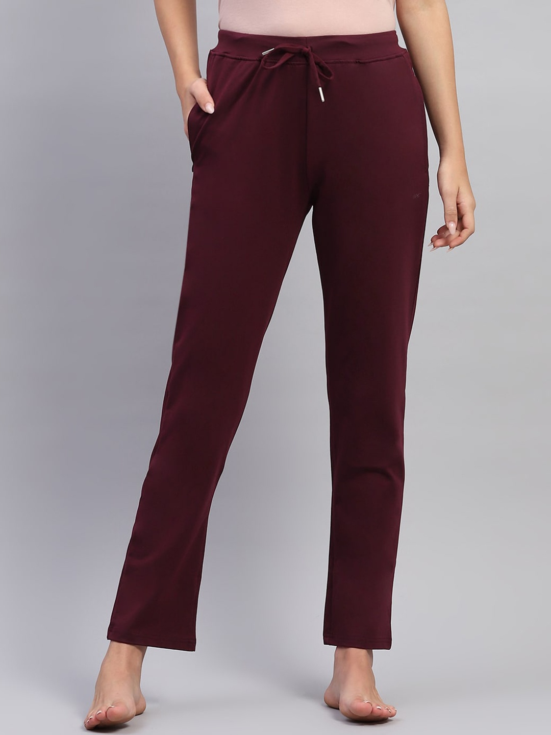 

Monte Carlo Women Cotton Lounge Pants, Maroon