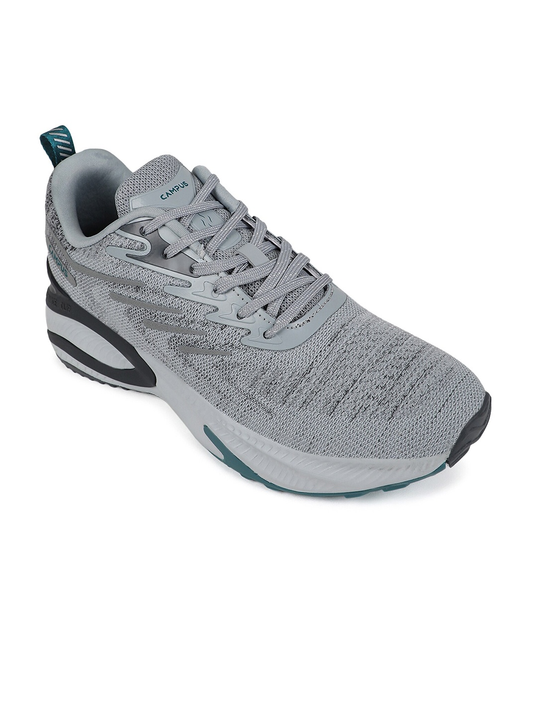 

Campus Men Mesh Running Shoes, Grey