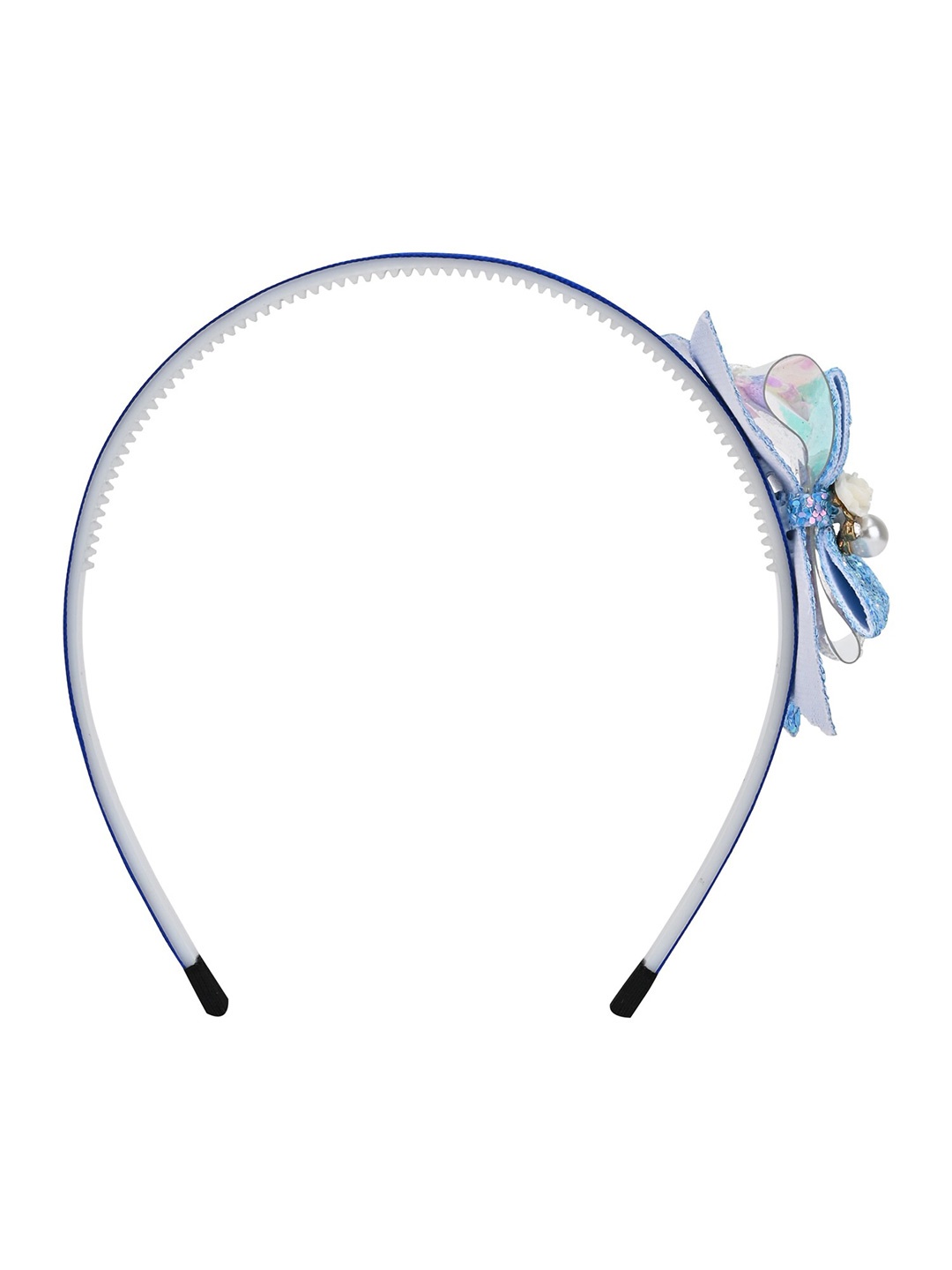 

Asthetika Kids Girls Embellished Hairband, Blue