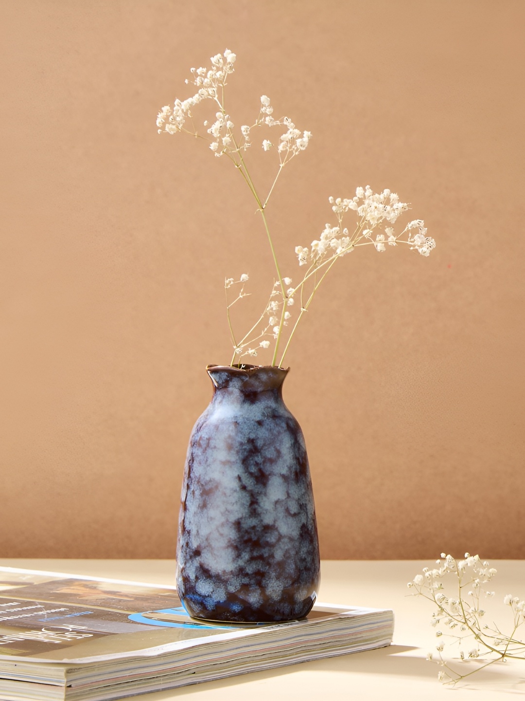 

Fabindia Blue Ceramic Neel Bud Flower Vase