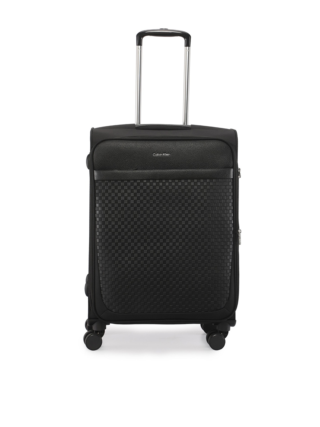 

Calvin Klein CHECK-IN Range Black 24" Medium Soft Trolley Bag