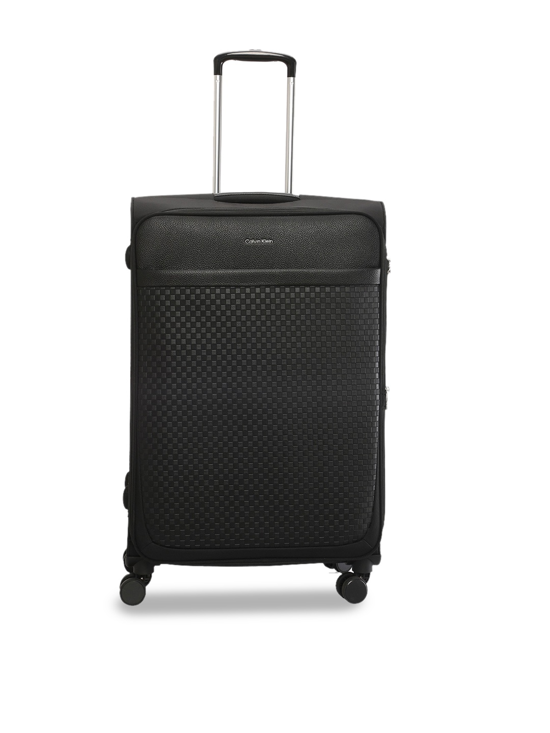 

Calvin Klein CHECK-IN Range Black 28" Large Soft Trolley Bag
