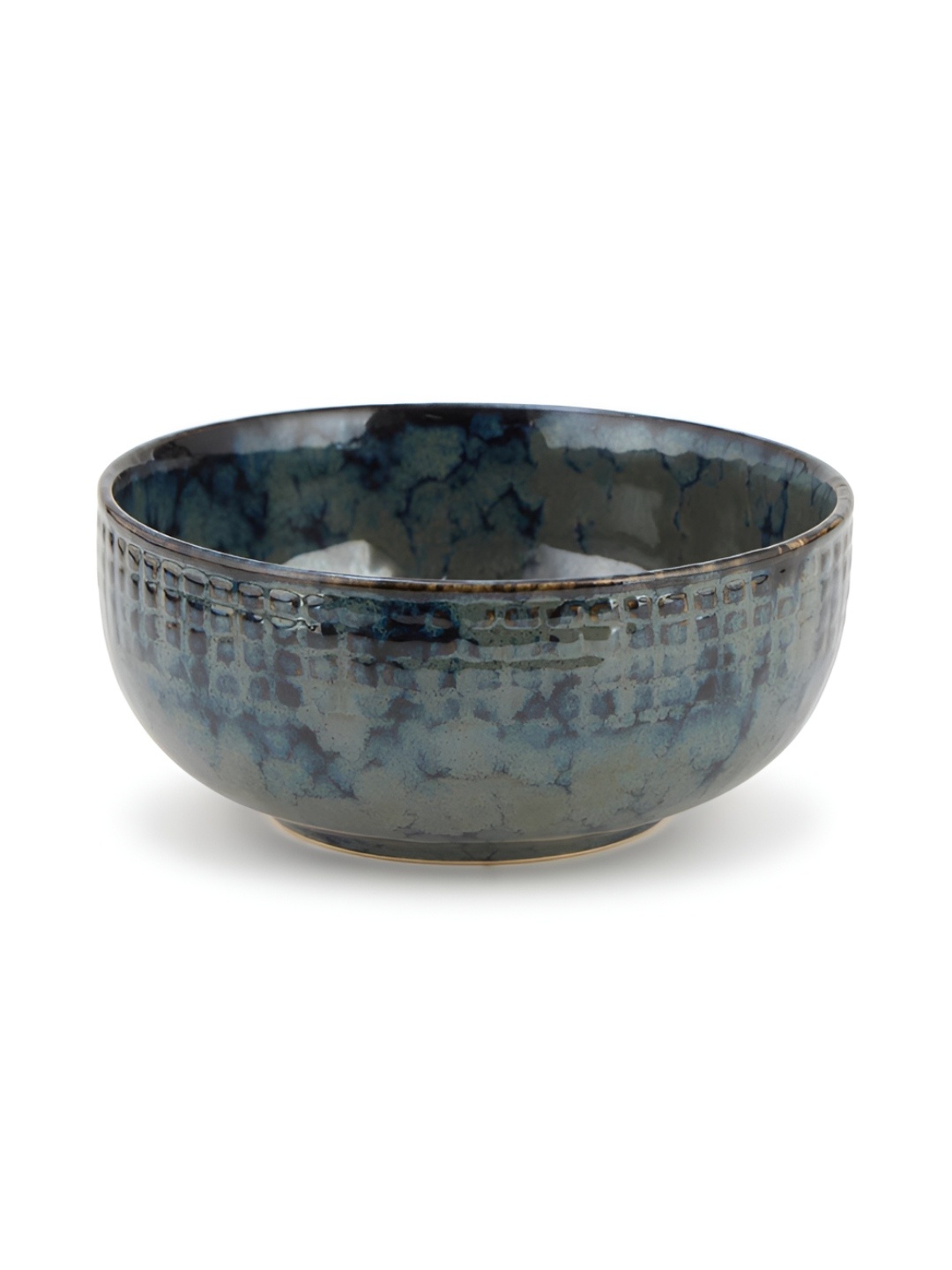 

Fabindia Blue Ceramic Serving Bowl