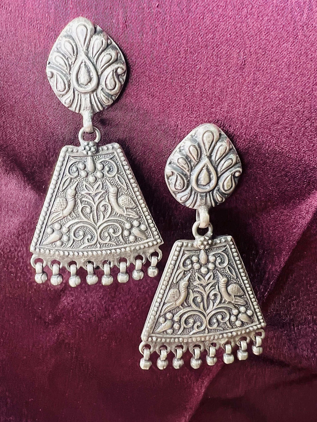 

Arte Jewels 925 Sterling Silver Drop Earrings