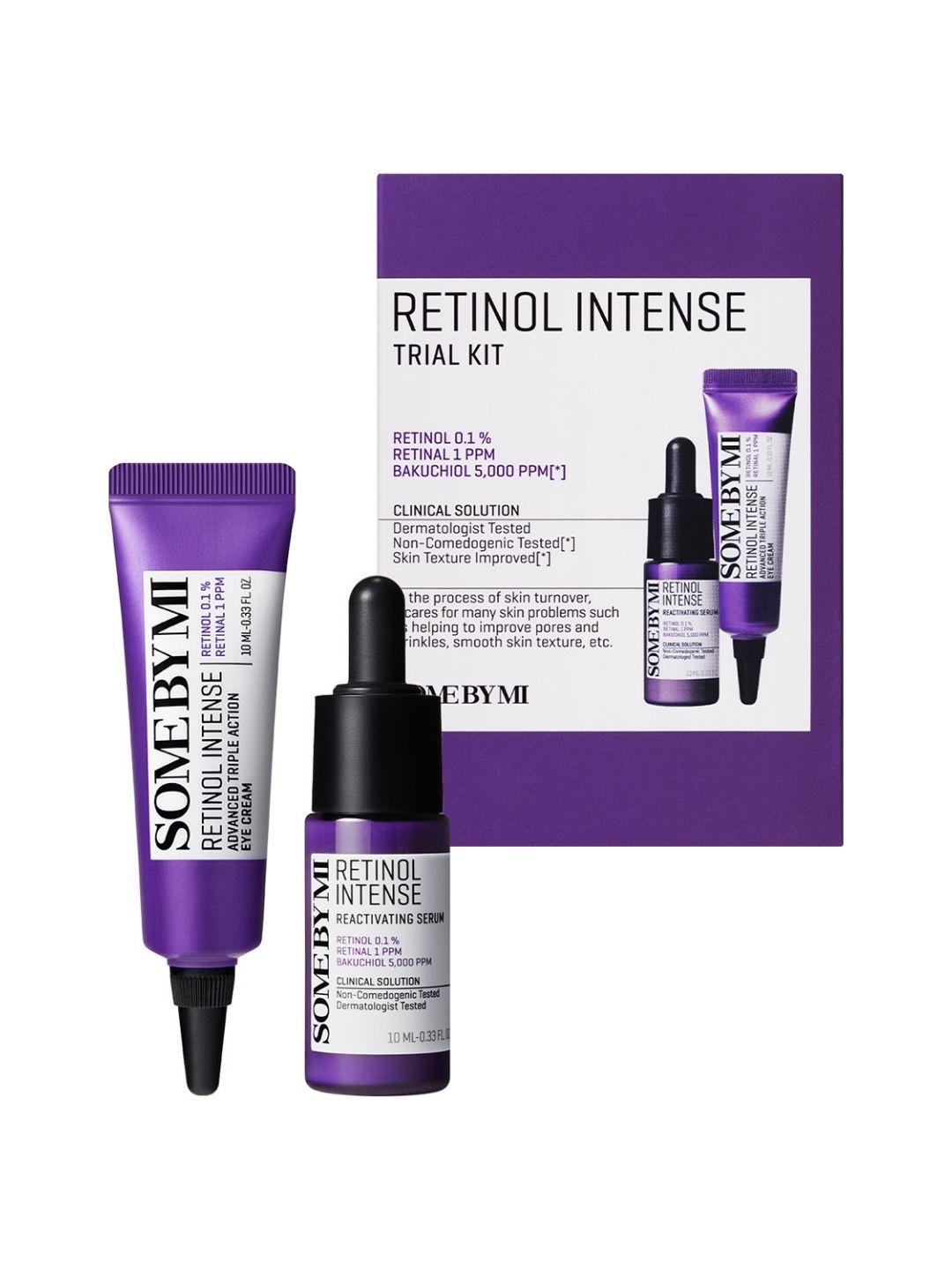

SOME BY MI Retinol Intense Trial Kit - 10ml Each, Transparent