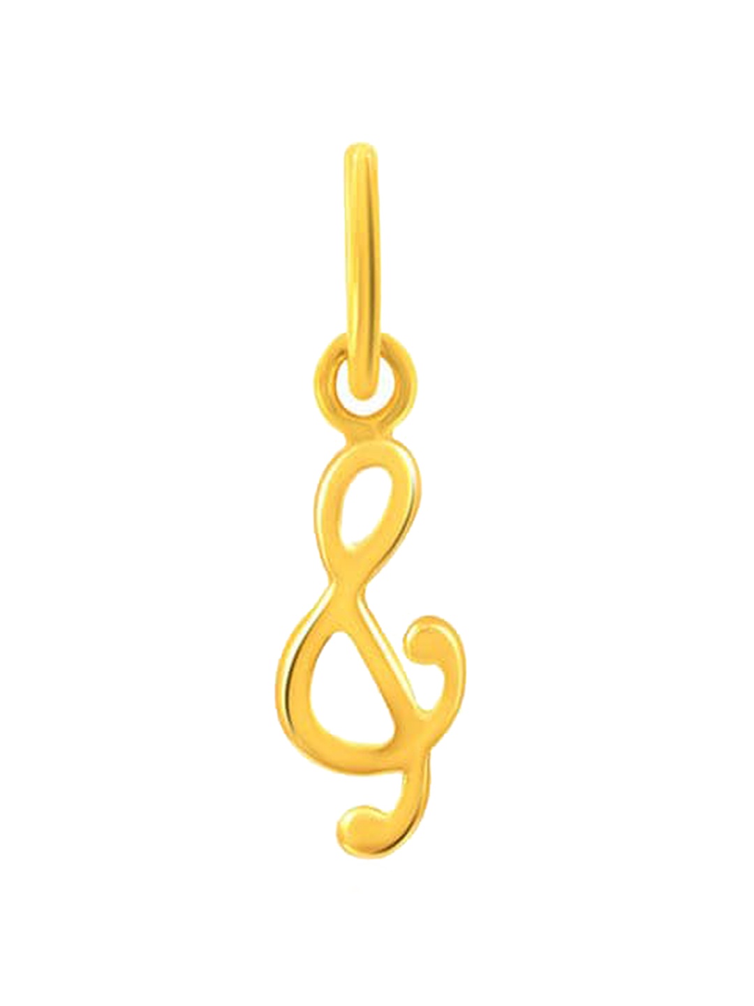 

SENCO Girls 22KT Gold Melodious Note Pendant-0.6 gm