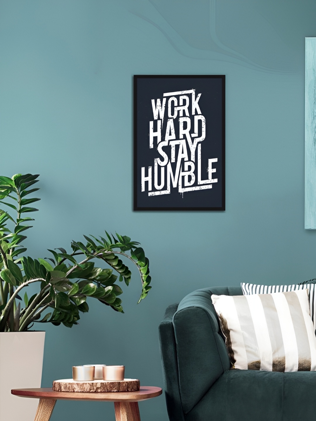 

MITHILA Handicrafts Black & White Motivational Thoughts Wall Art