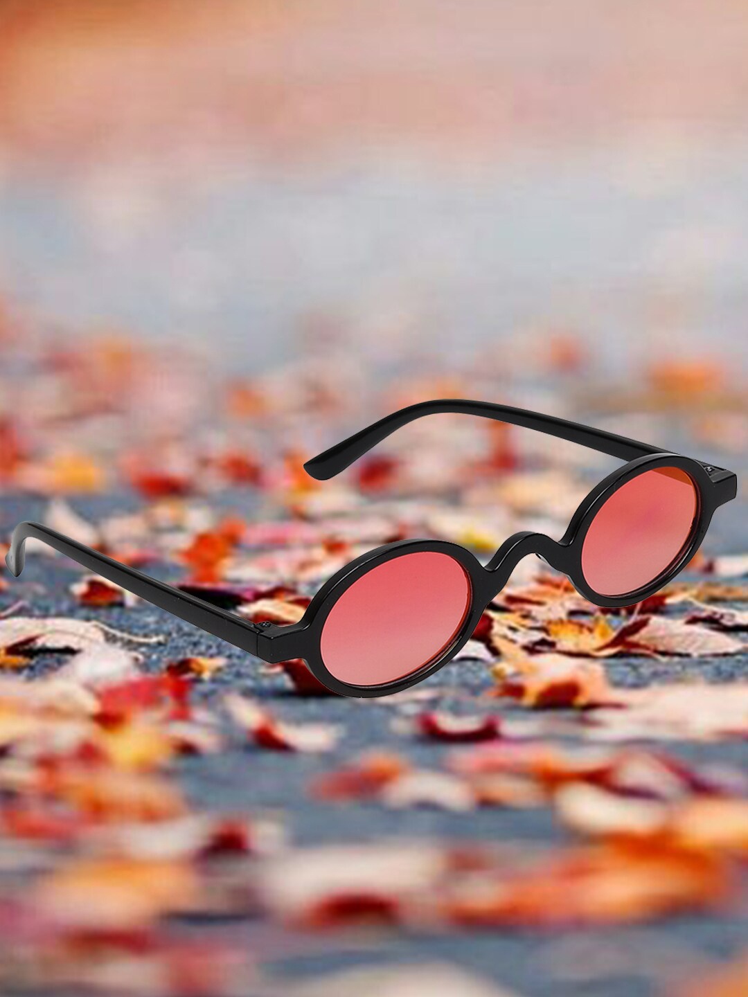 

FROGGY Kids Round Sunglasses with UV Protected Lens FG24-ADOR-06, Red
