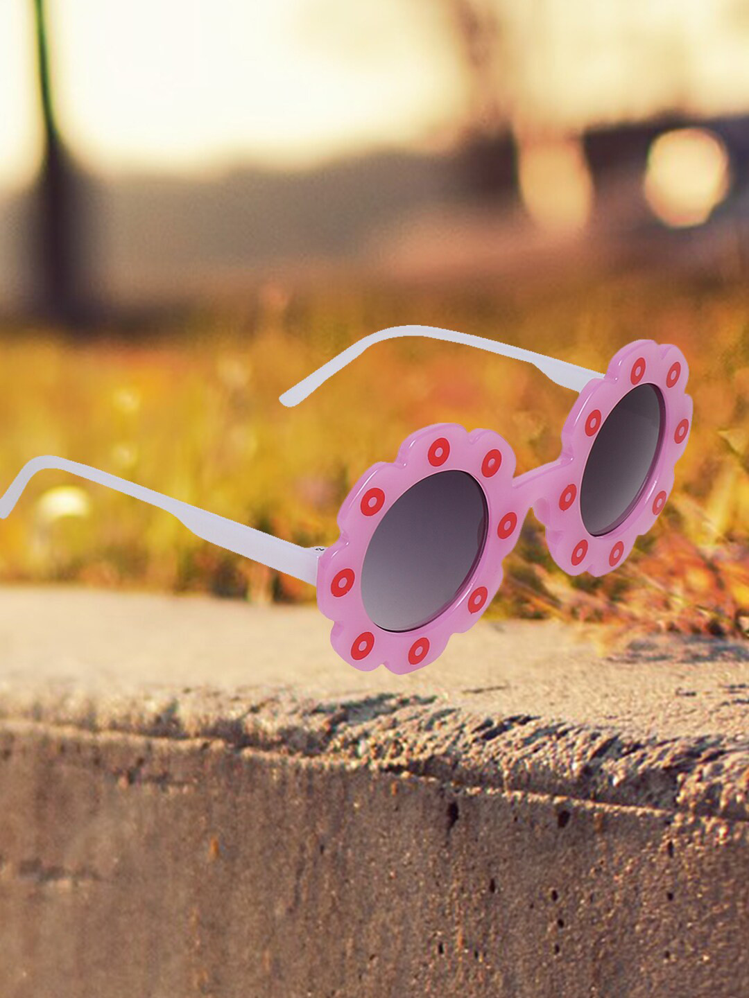 

FROGGY Kids Round Sunglasses, Grey
