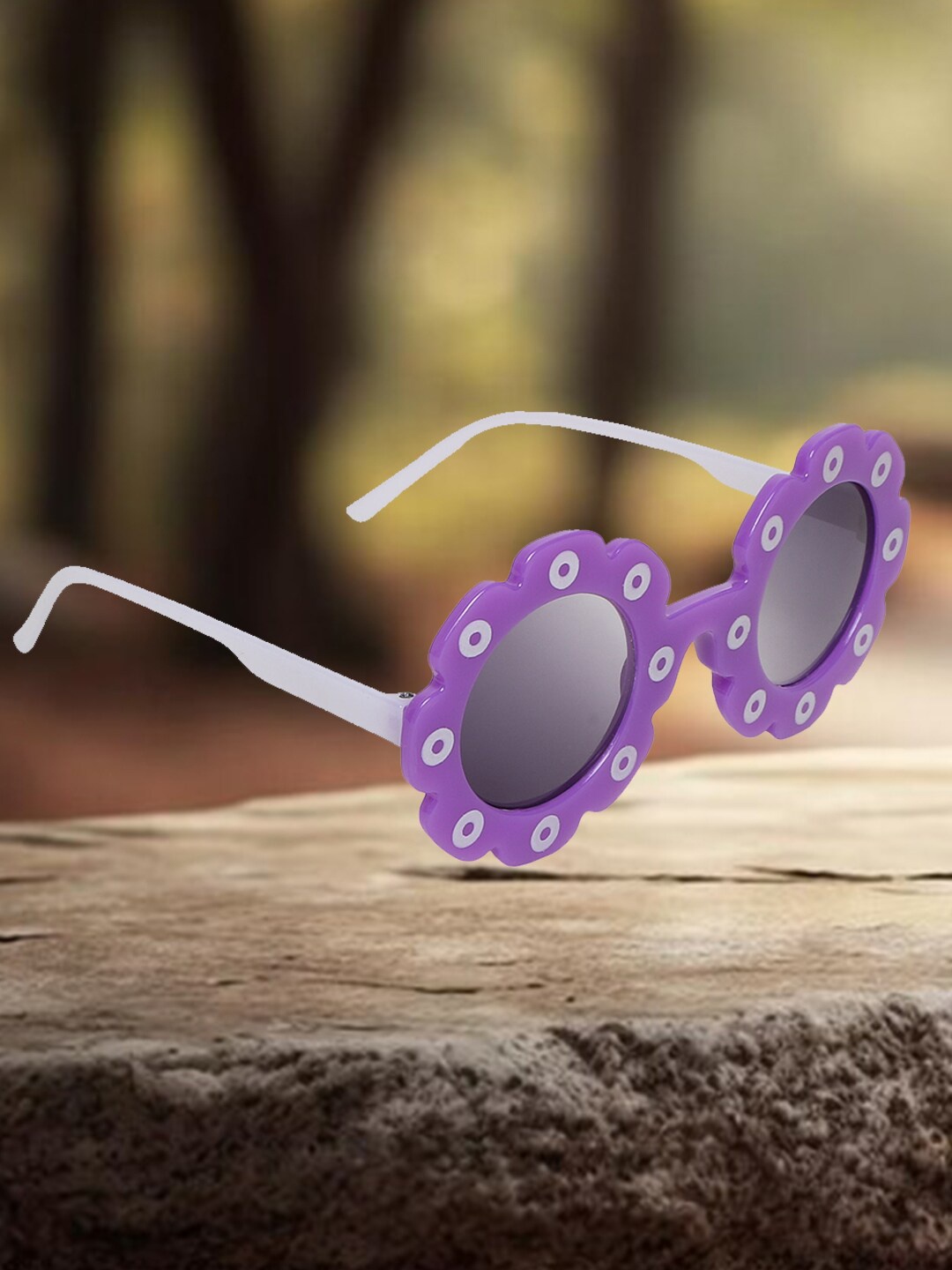 

FROGGY Kids Round Sunglasses FG24-283-PR, Grey