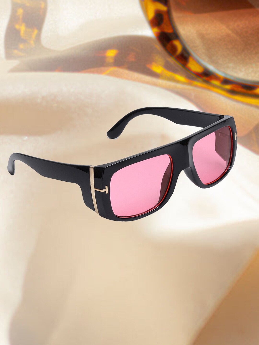 

FROGGY Kids Square Sunglasses with UV Protected Lens FG24-1918-06, Red