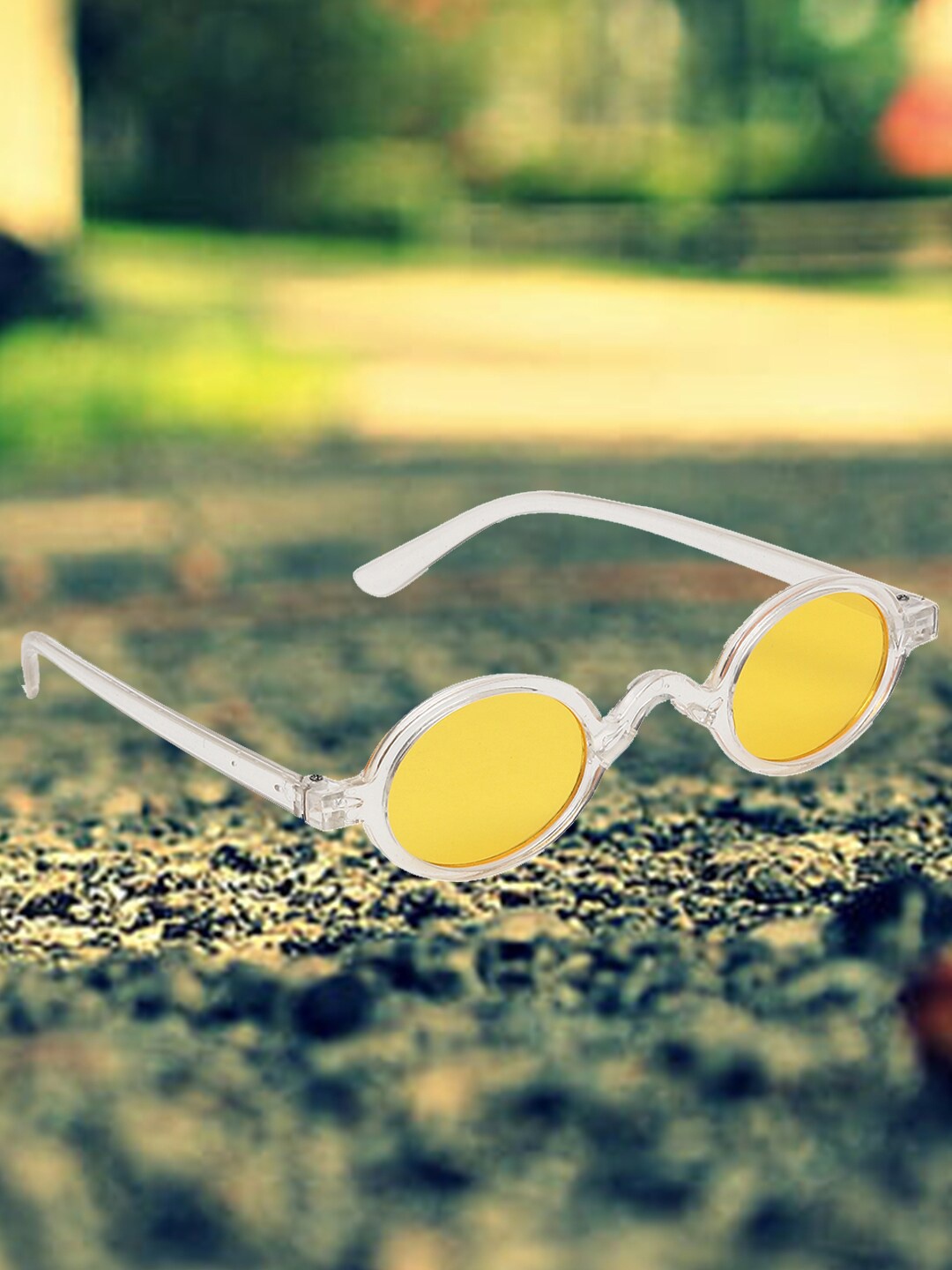 

FROGGY Kids Round Sunglasses with UV Protected Lens, Yellow