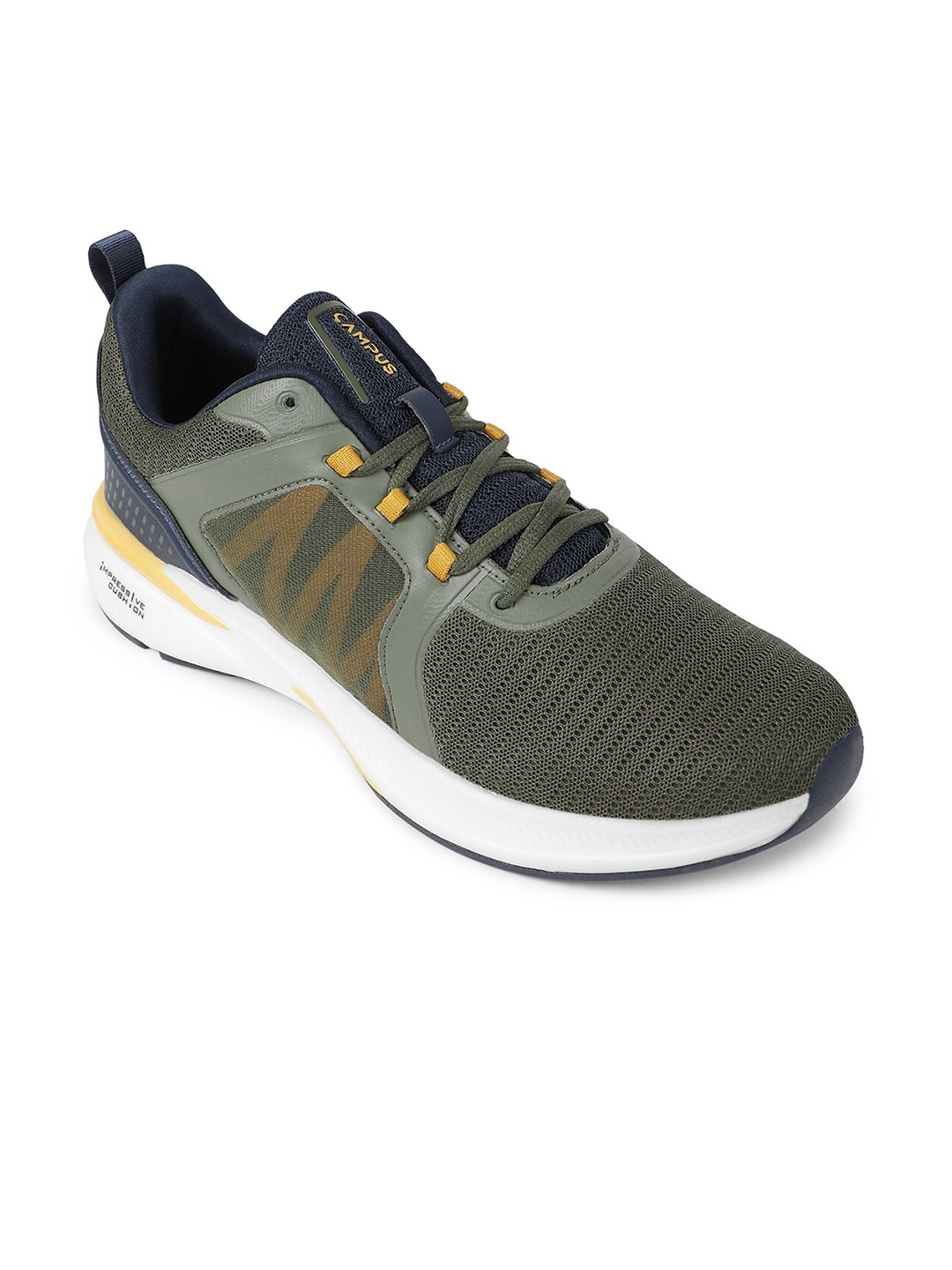 

Campus Men Walking Shoes, Olive