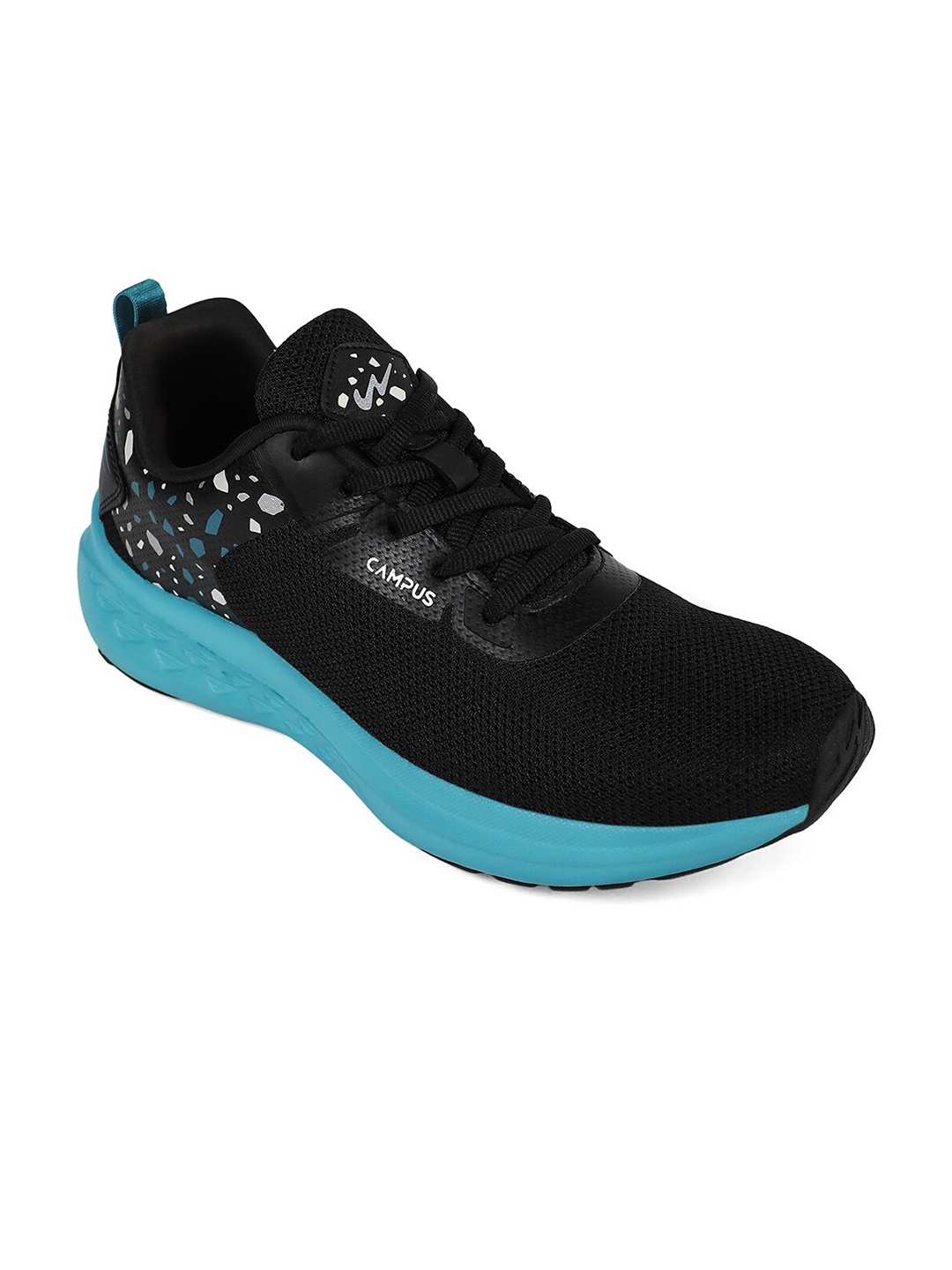 

Campus Women Mesh Running Shoes, Black