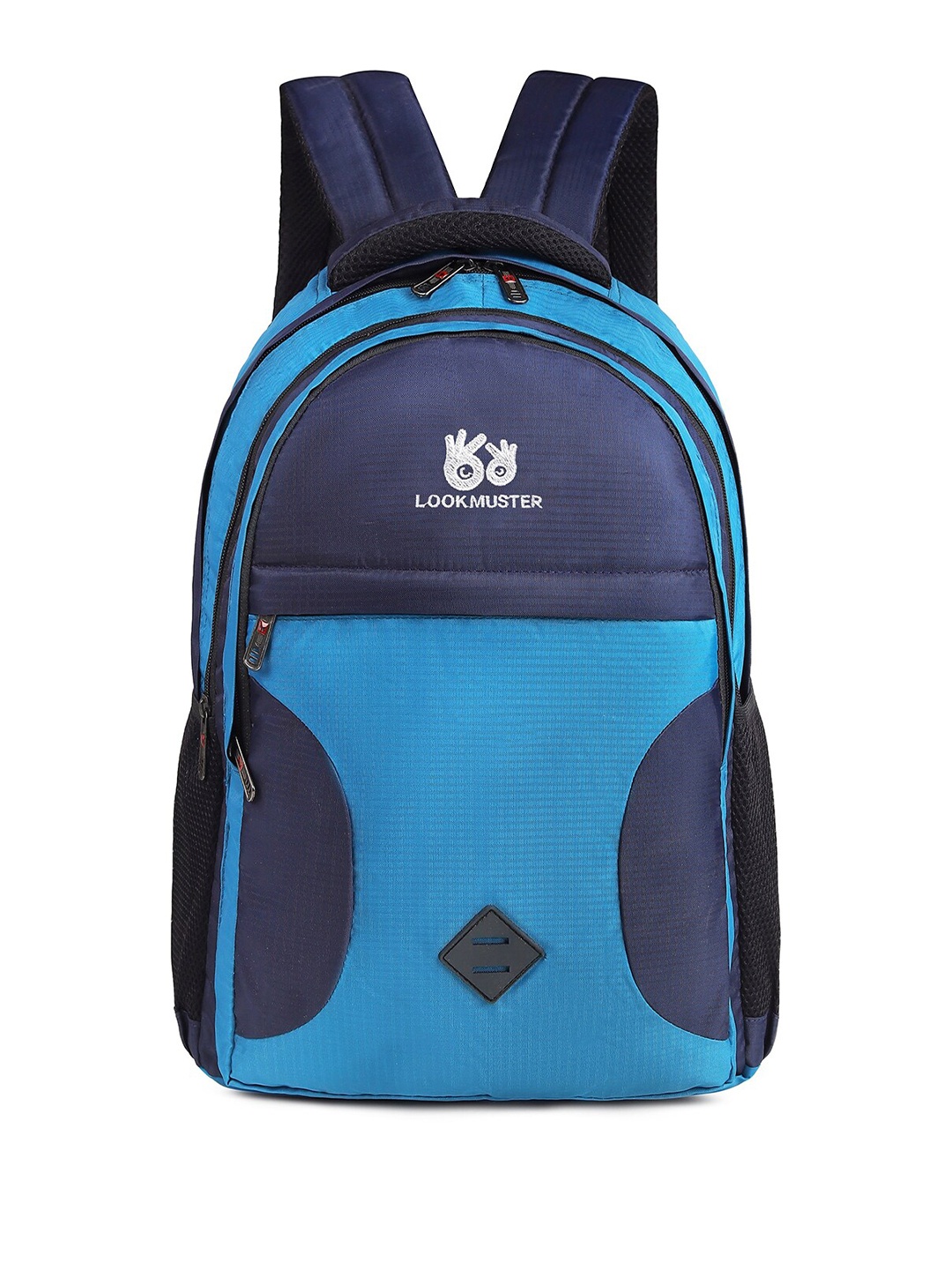 

LOOKMUSTER Colourblocked Laptop Backpack, Blue