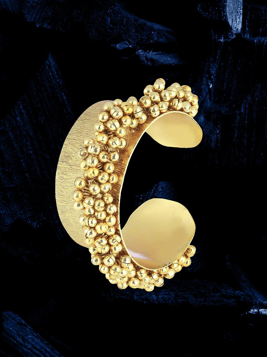 

Adwitiya Collection Women Gold-Plated Wraparound Bracelet