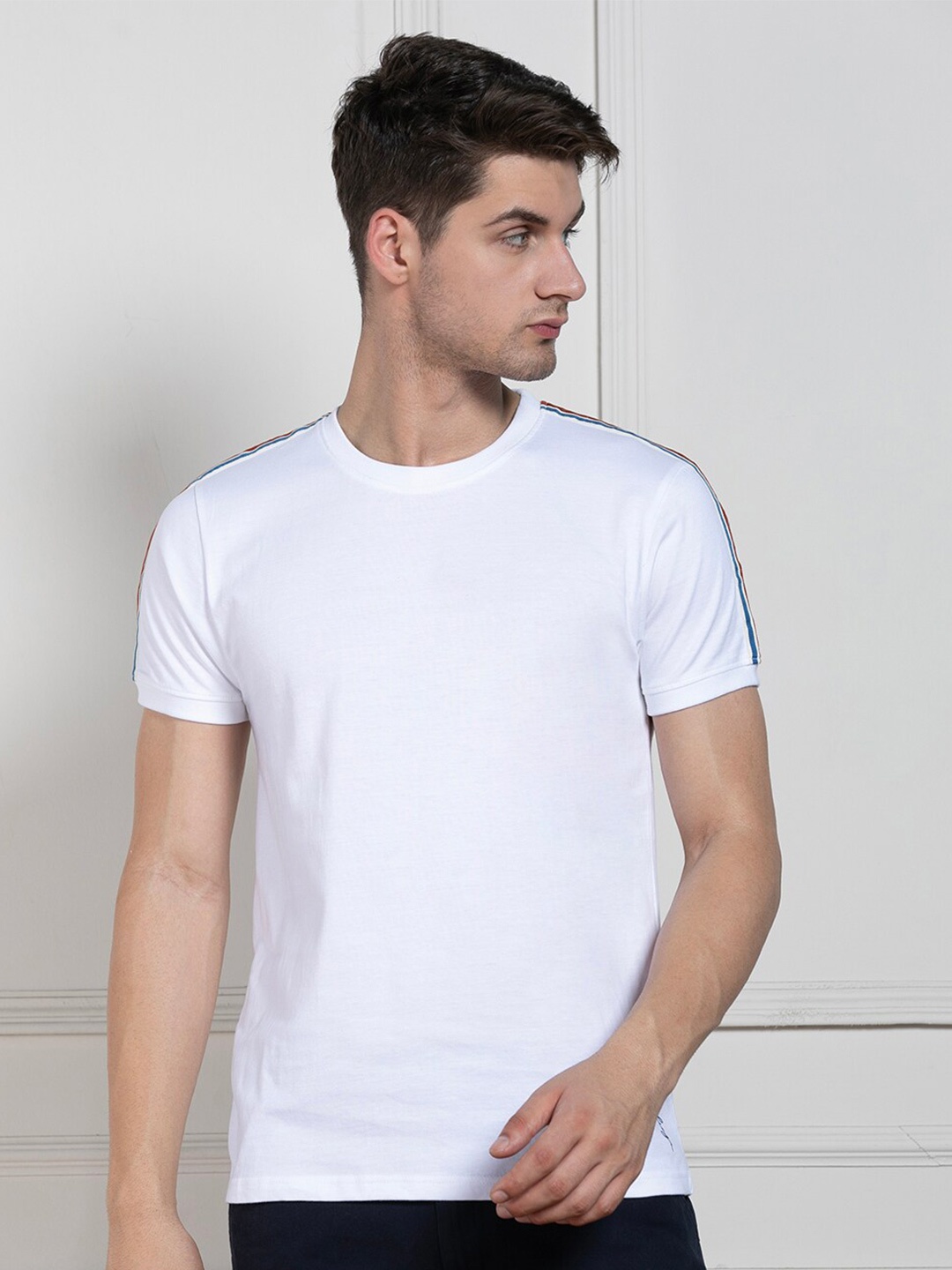 

Dennis Lingo Regular Fit Cotton T-Shirt, White