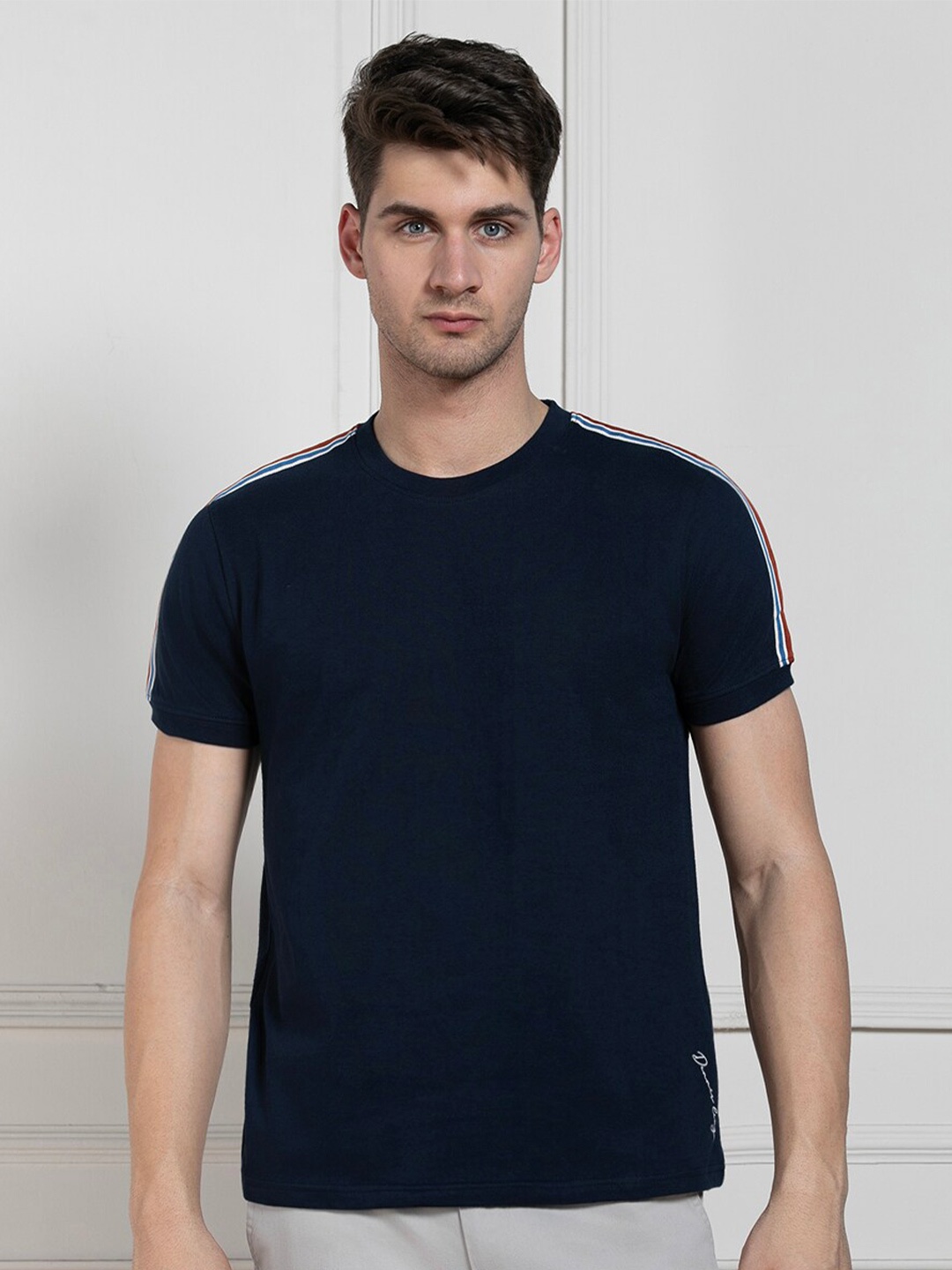 

Dennis Lingo Men Pockets T-shirt, Navy blue