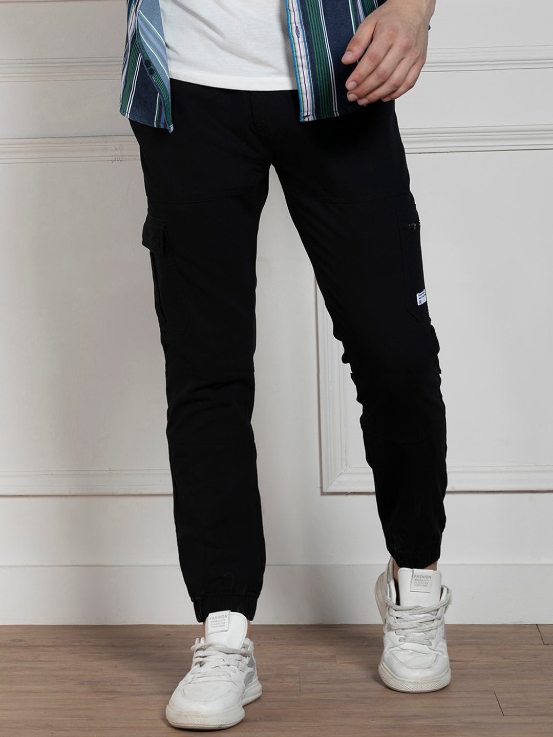 

Dennis Lingo Men Joggers Trousers, Black