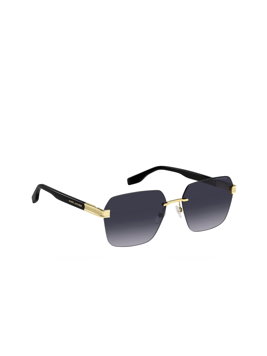 

MARC JACOBS Men Square Sunglasses With UV Protected Lens, Black