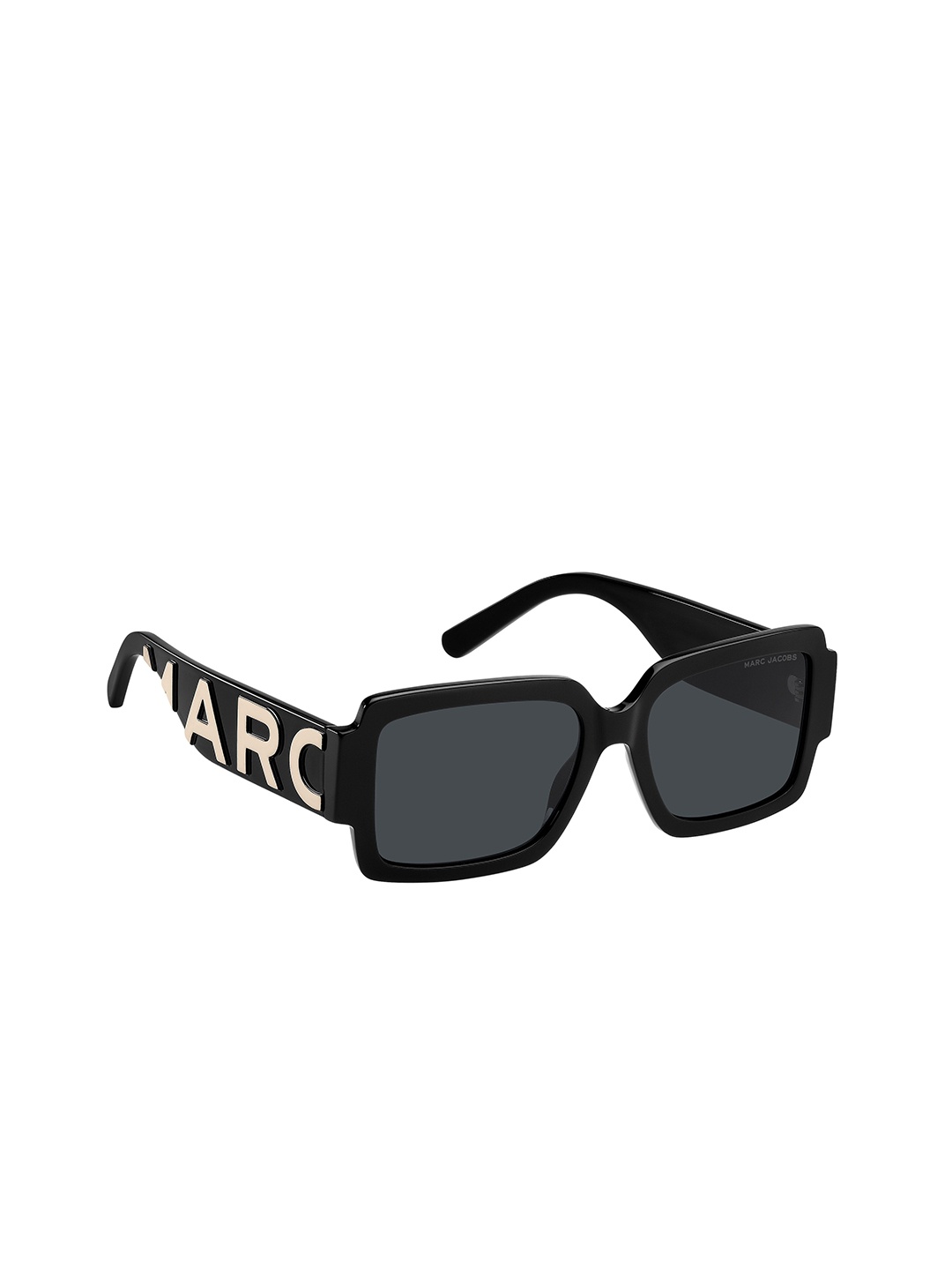 

MARC JACOBS Women Square Sunglasses with UV Protected Lens 20643680S552K, Black