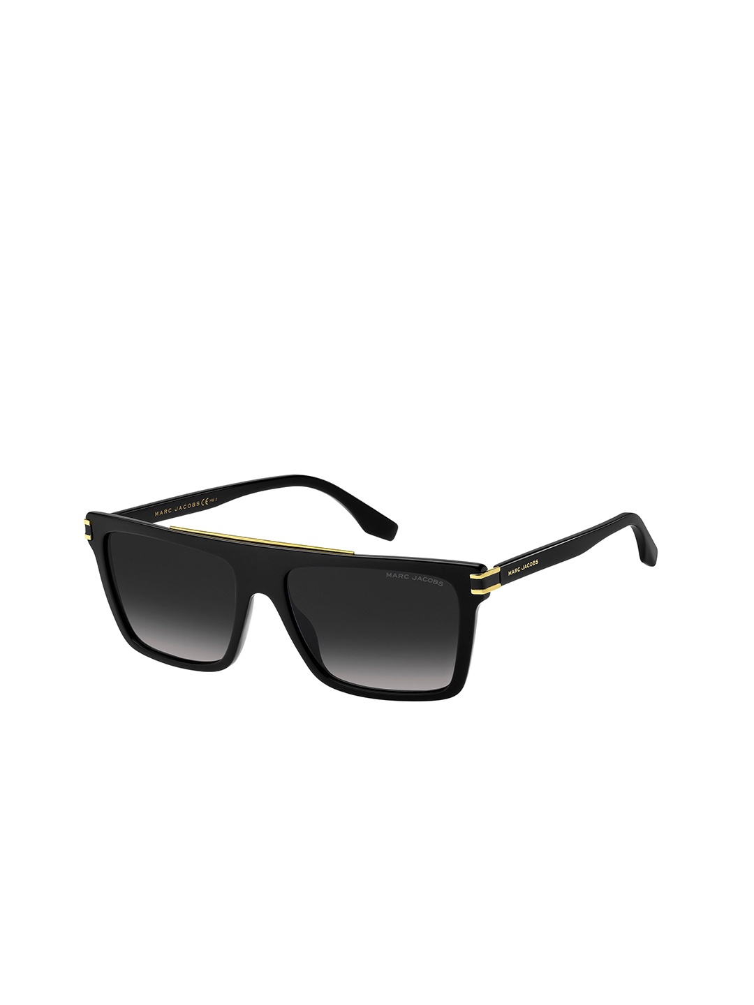 

MARC JACOBS Men Rectangle Sunglasses With UV Protected Lens, Black