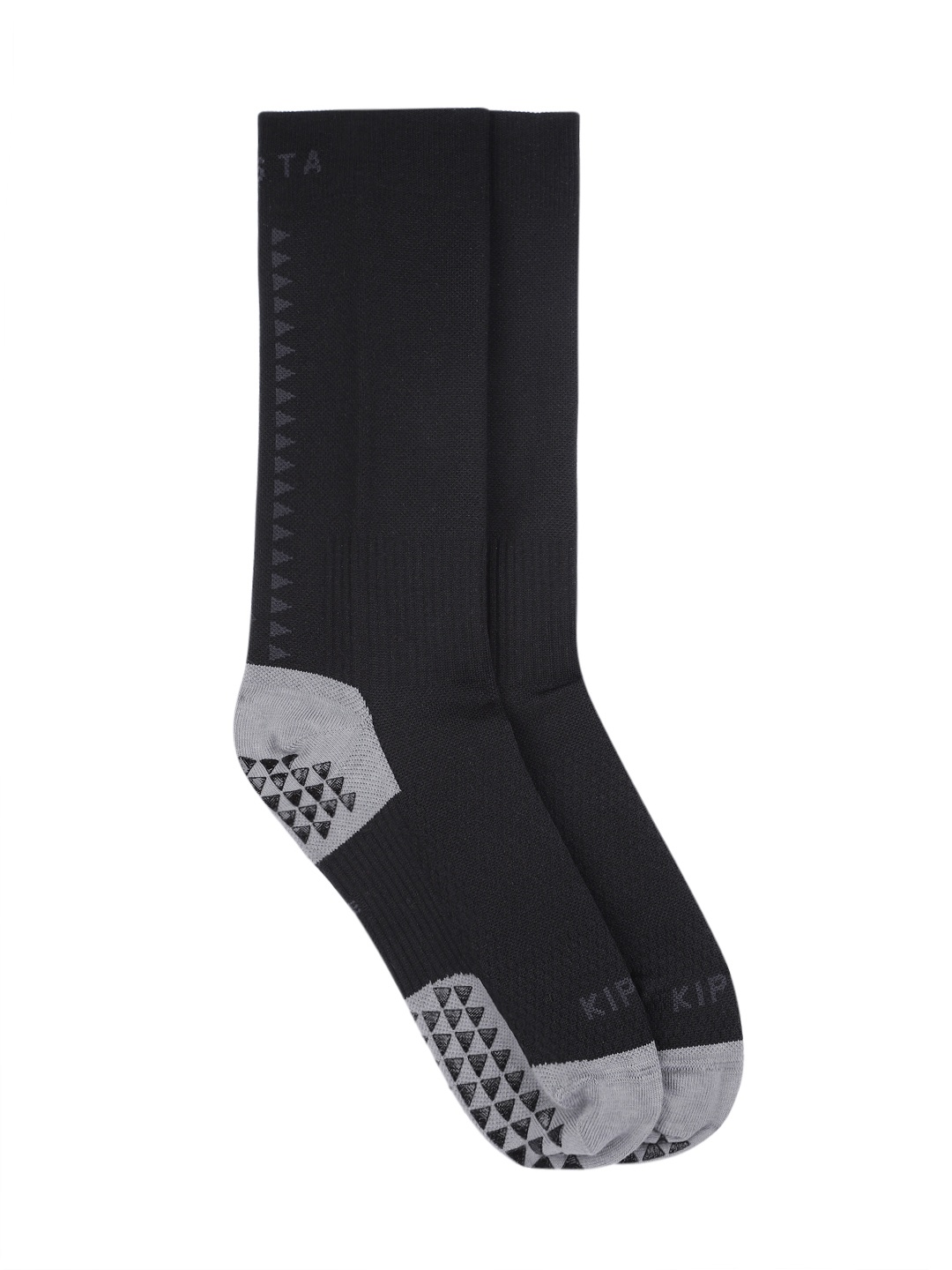 

Kipsta By Decathlon Men Black Viralto Football Mid Socks