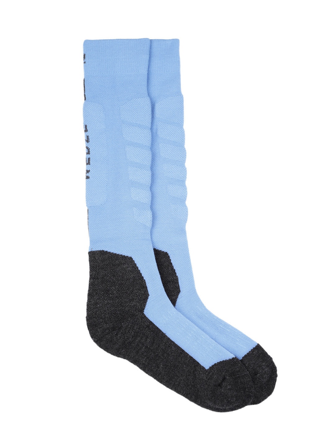 

WEDZE By Decathlon Men Knee Length Ski Socks, Blue