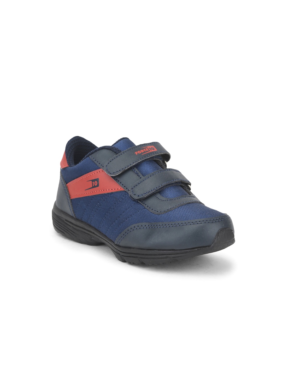 

Liberty Kids Colourblocked Round Toe Lightweight Sneakers, Red