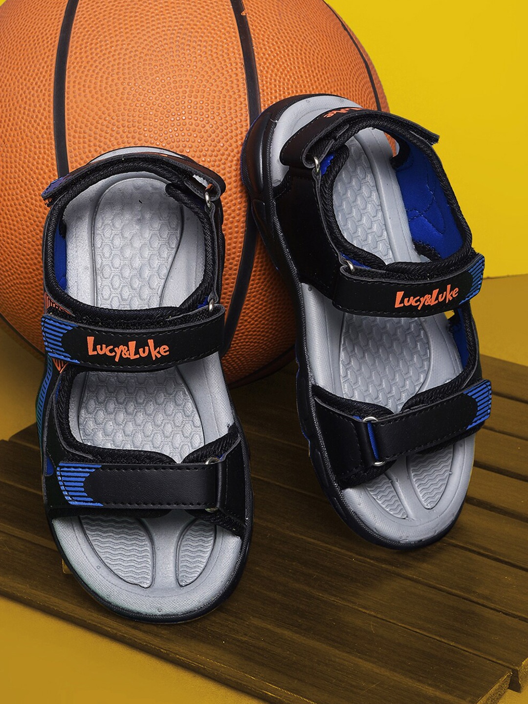 

Liberty Boys Sports Sandals, Black