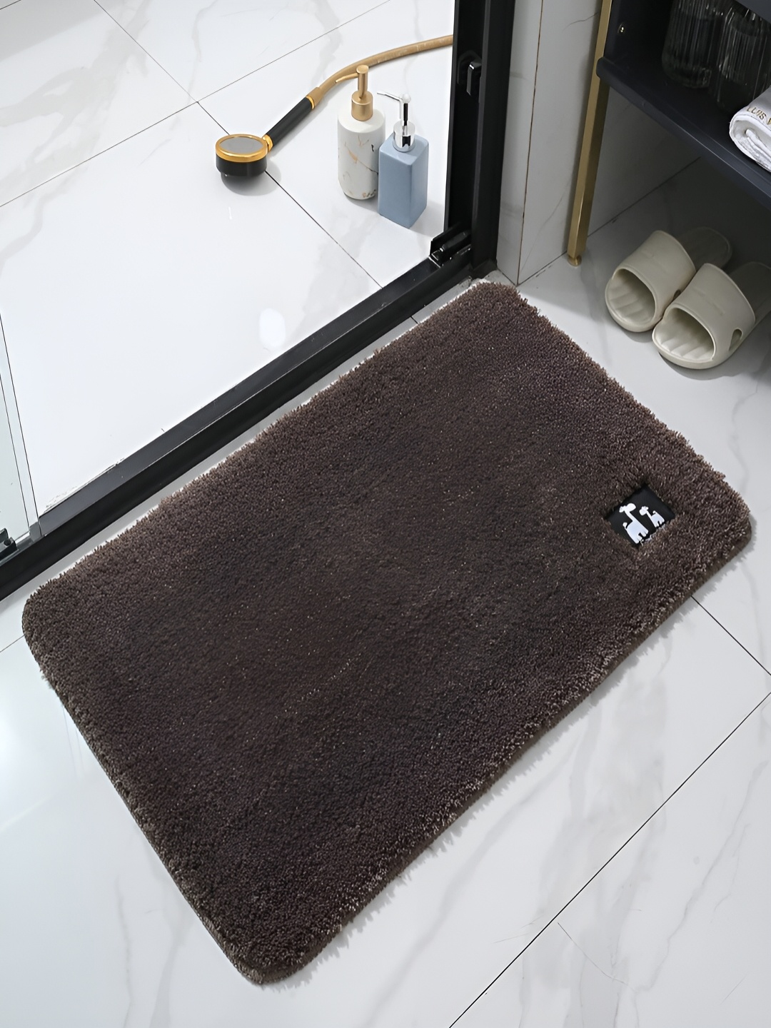 

HOKIPO Brown Soft 1600 GSM Bath Mat