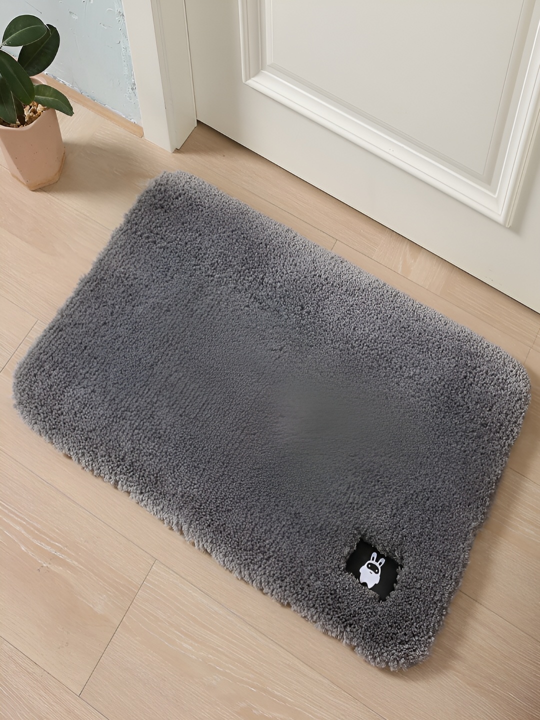 

HOKIPO Grey 2000 GSM Microfibre Bath Rug