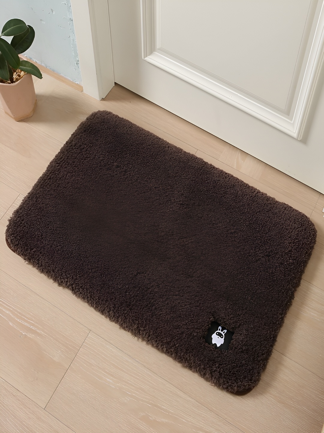 

HOKIPO Brown 2000GSM Shaggy Bath Rug