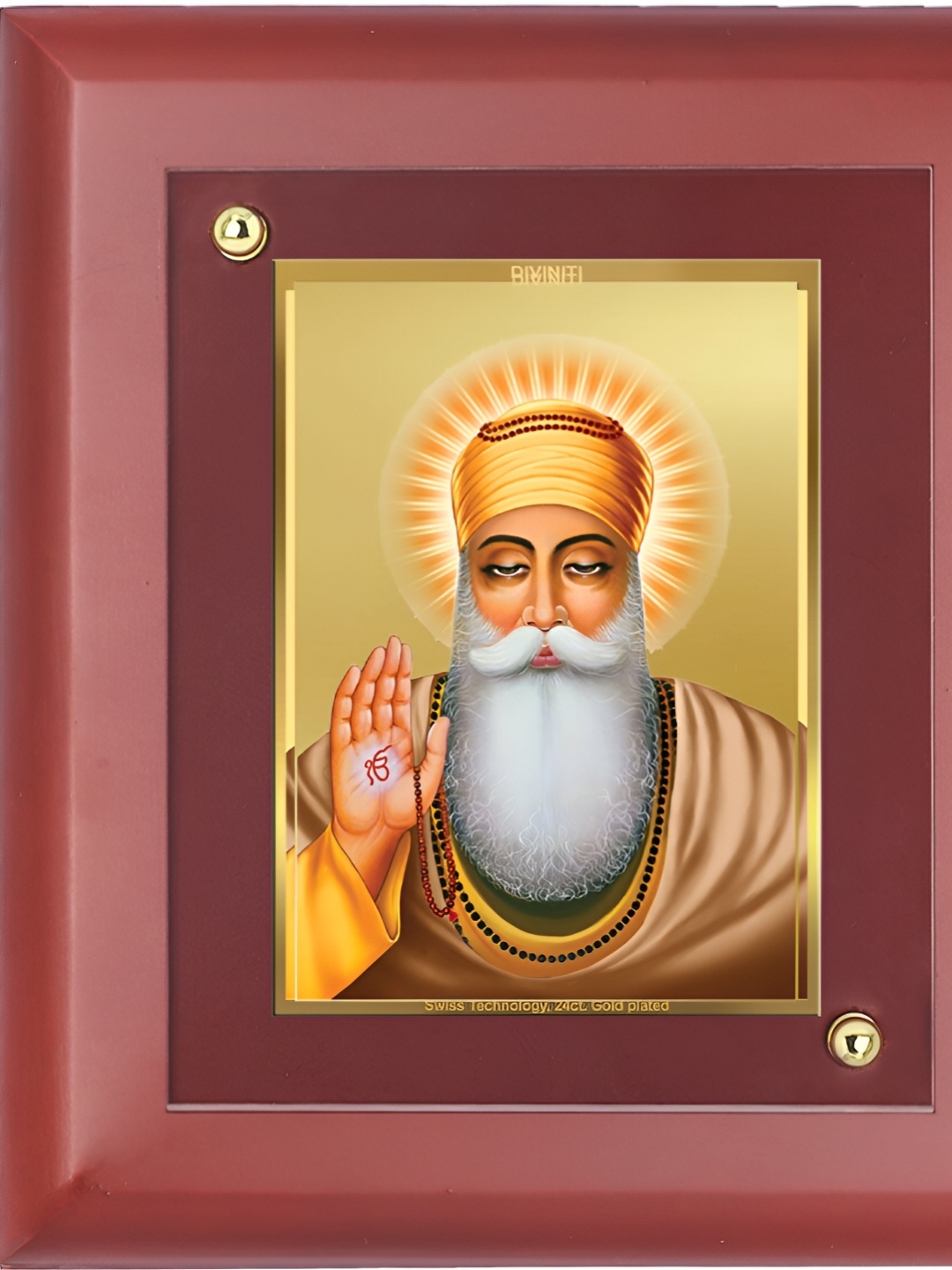 

DIVINITI Brown Religious Wood Table Photo Frames