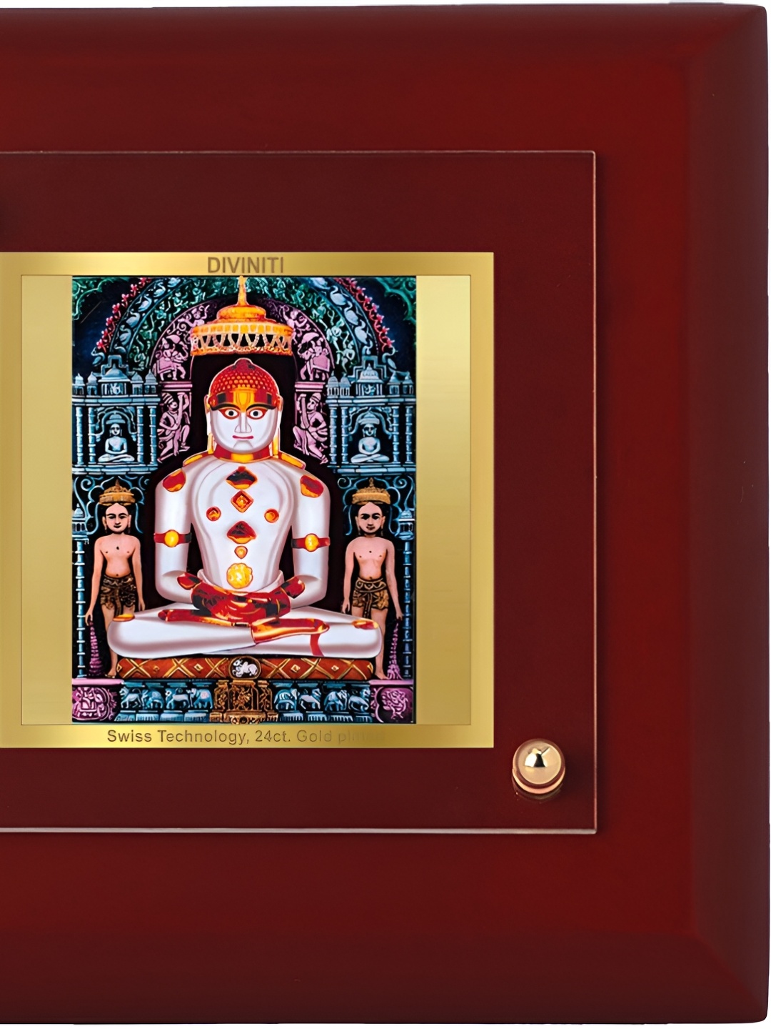 

DIVINITI Brown Wooden Table Photo Frame