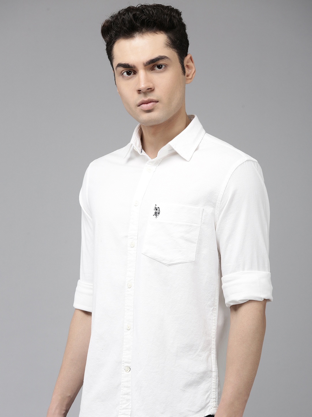 

U.S. Polo Assn. Tailored Fit Casual Shirt, White