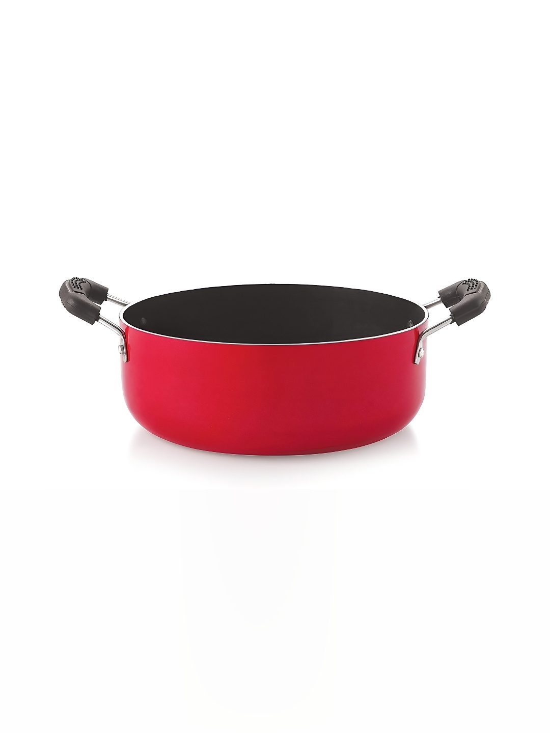 

NIRLON Red & Black Aluminium Dishwasher Safe Casserole