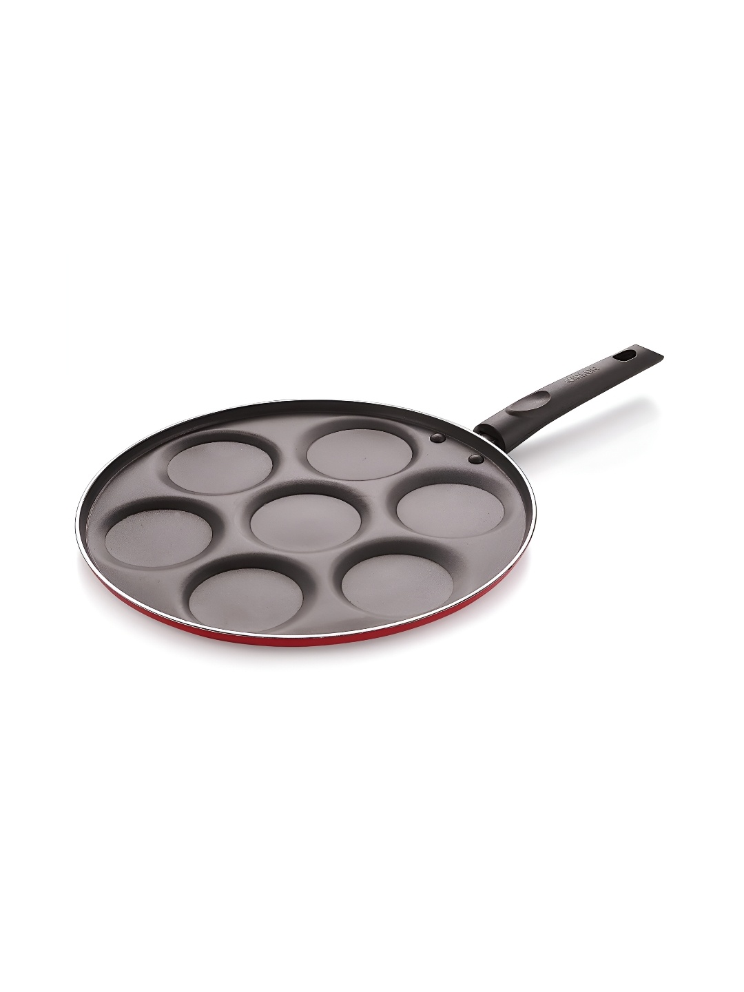 

NIRLON Red Aluminium Dishwasher Safe Uttapam Tawa