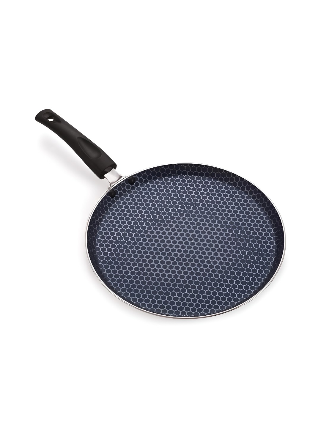 

NIRLON Black Non Stick Gas Stove Compatible Aluminium Flat Tawa